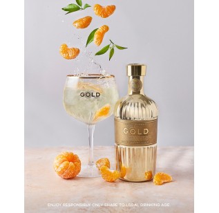 Gold 999.9 Finest Tangerines Gin, 700ml